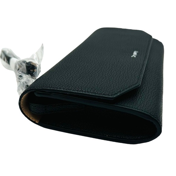 ORYANY Womens Leather Mandy Gift Set Crossbody & Removable Card Case Solid Black - Picture 15 of 15